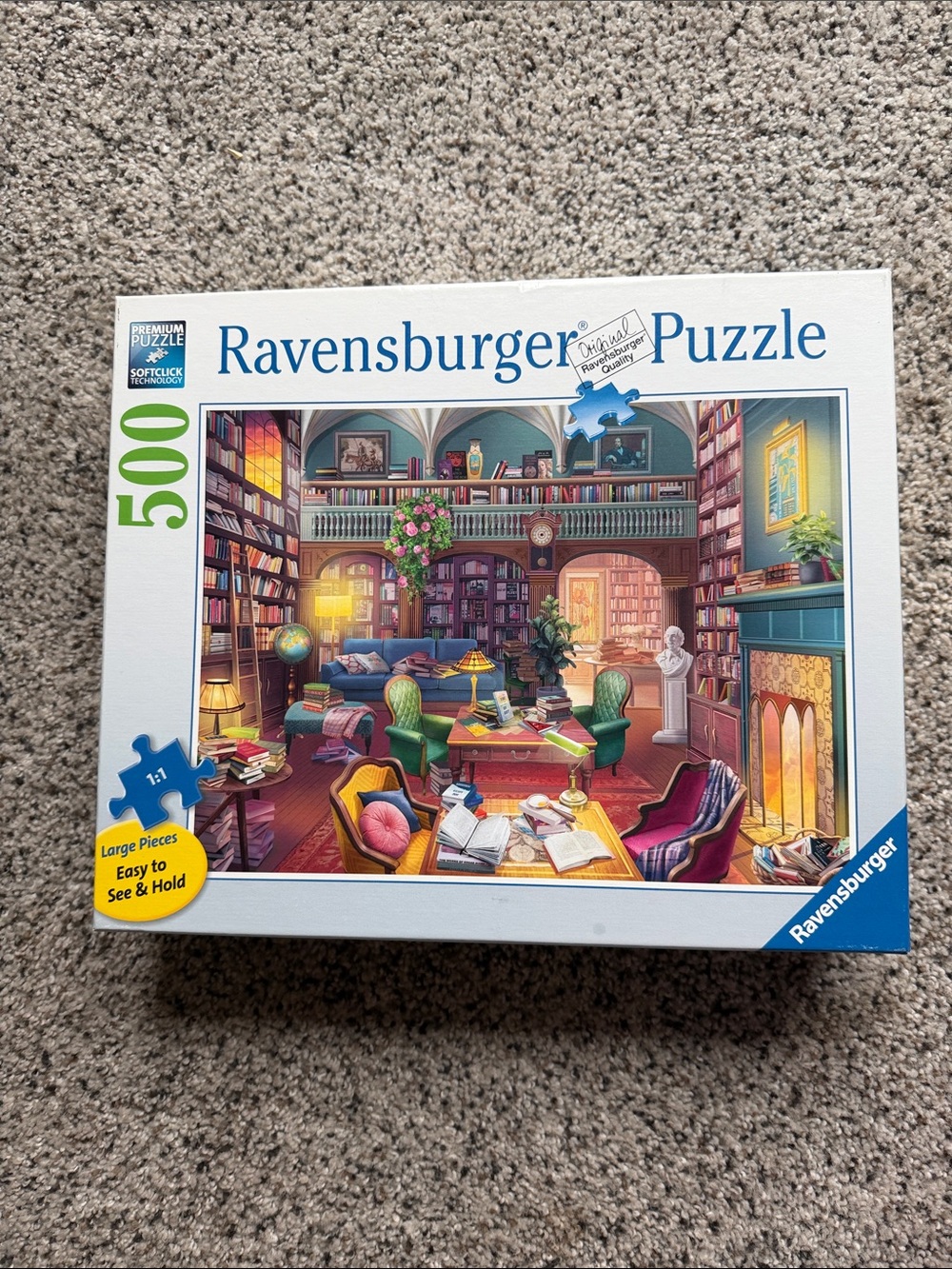 Ravensburger Dream Library Puzzle —500 pc